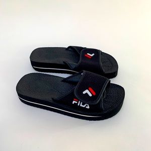 Vintage Fila Velcro Slide